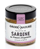 Rillettes de sardine au piment d'Espelette GROIX&NATURE